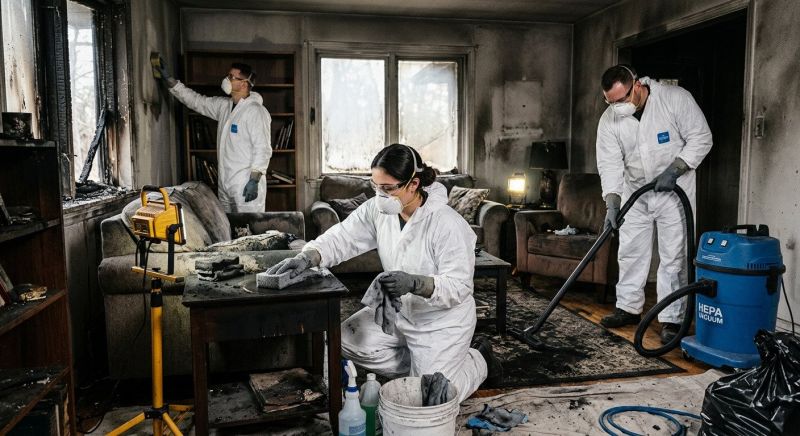 Soot Damage Restoration in Fort Mill, SC