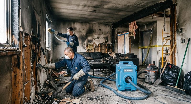 Commercial Fire Damage Repair in Marin County, CA