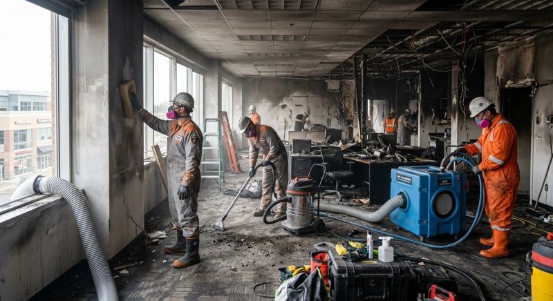 Commercial Fire Mitigation in Santa Rosa, CA