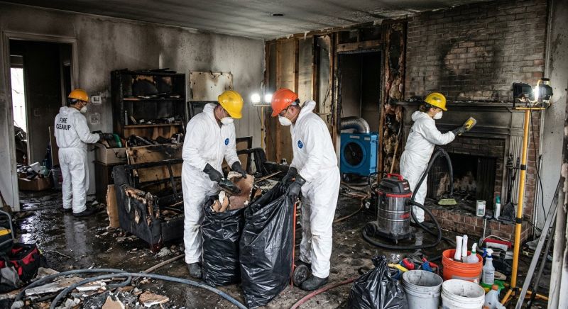 Fire Damage Cleanup in Scottsdale, AZ