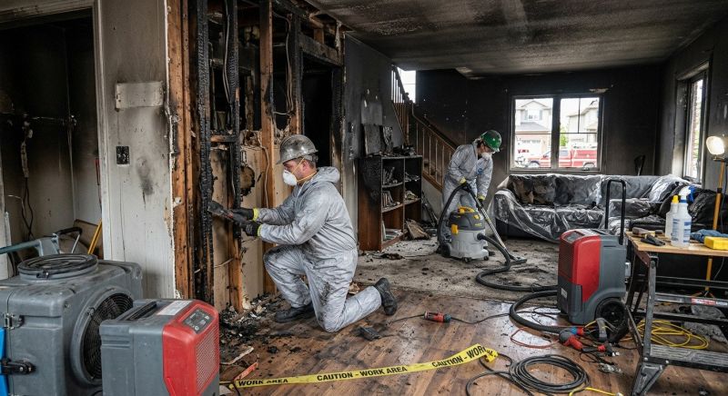 Fire Damage Cleanup in Scottsdale, AZ