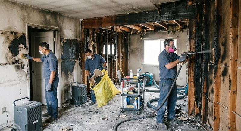 Fire Damage Cleanup in Scottsdale, AZ