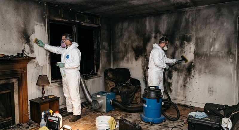 Smoke Damage Restoration in Santa Rosa, CA