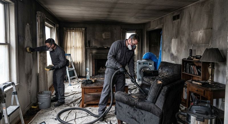 Smoke Damage Service in Santa Rosa, CA