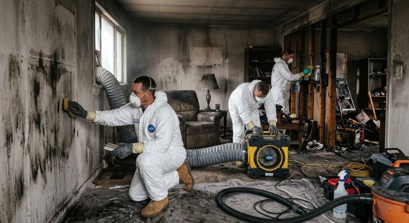 Soot Damage Cleanup in Sonoma County, CA