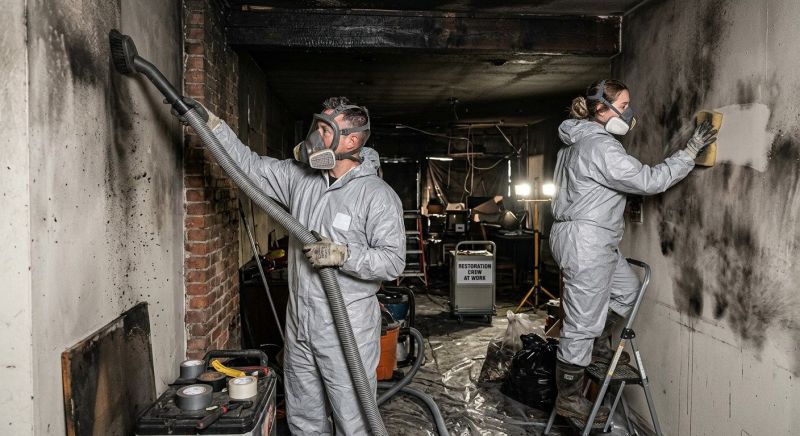 Soot Damage Repair in Marin County, CA